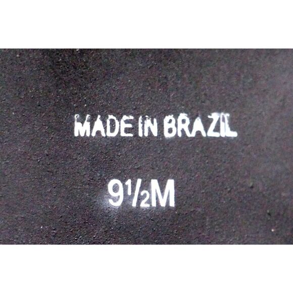 Matisse QUILTED BLACK REAL LEATHER LOW HEEL BELTED PULL ON ANKLE BOOTS Sz 9.5M - Picture 8 of 11